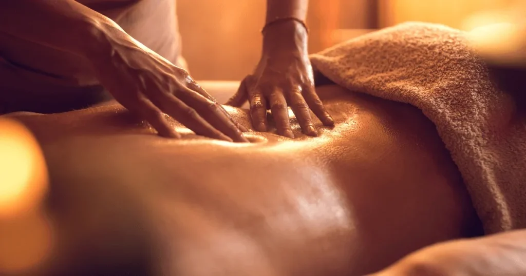 Massagem a quatro mãos